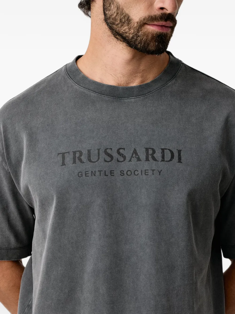 Trussardi Gentle Society T-shirt Grijs
