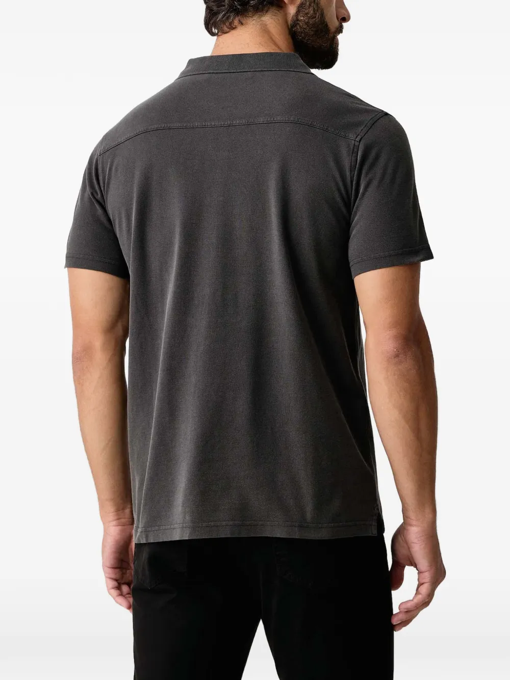 Trussardi Piqué poloshirt met geborduurd logo Grijs