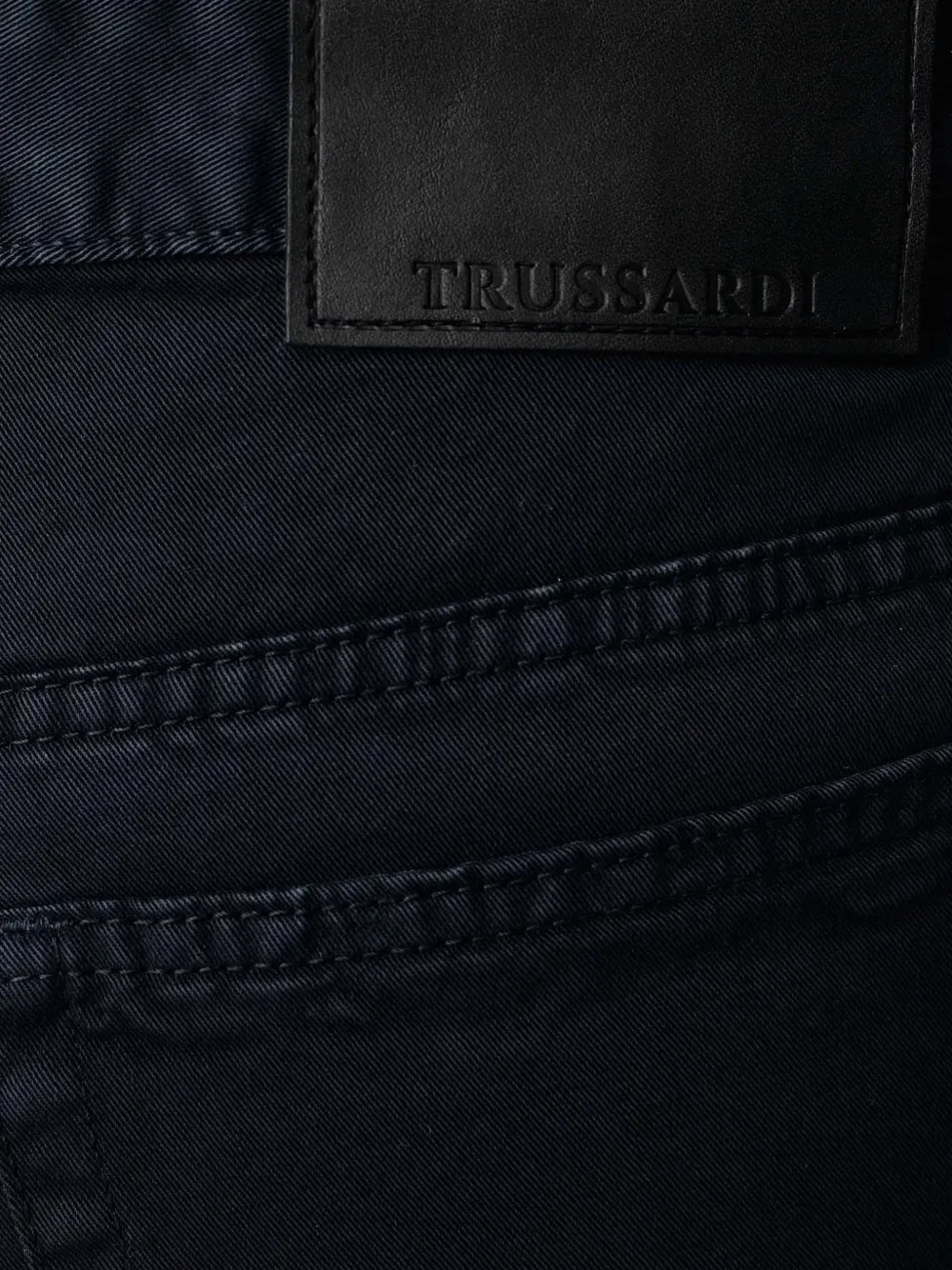 Trussardi Straight jeans Blauw