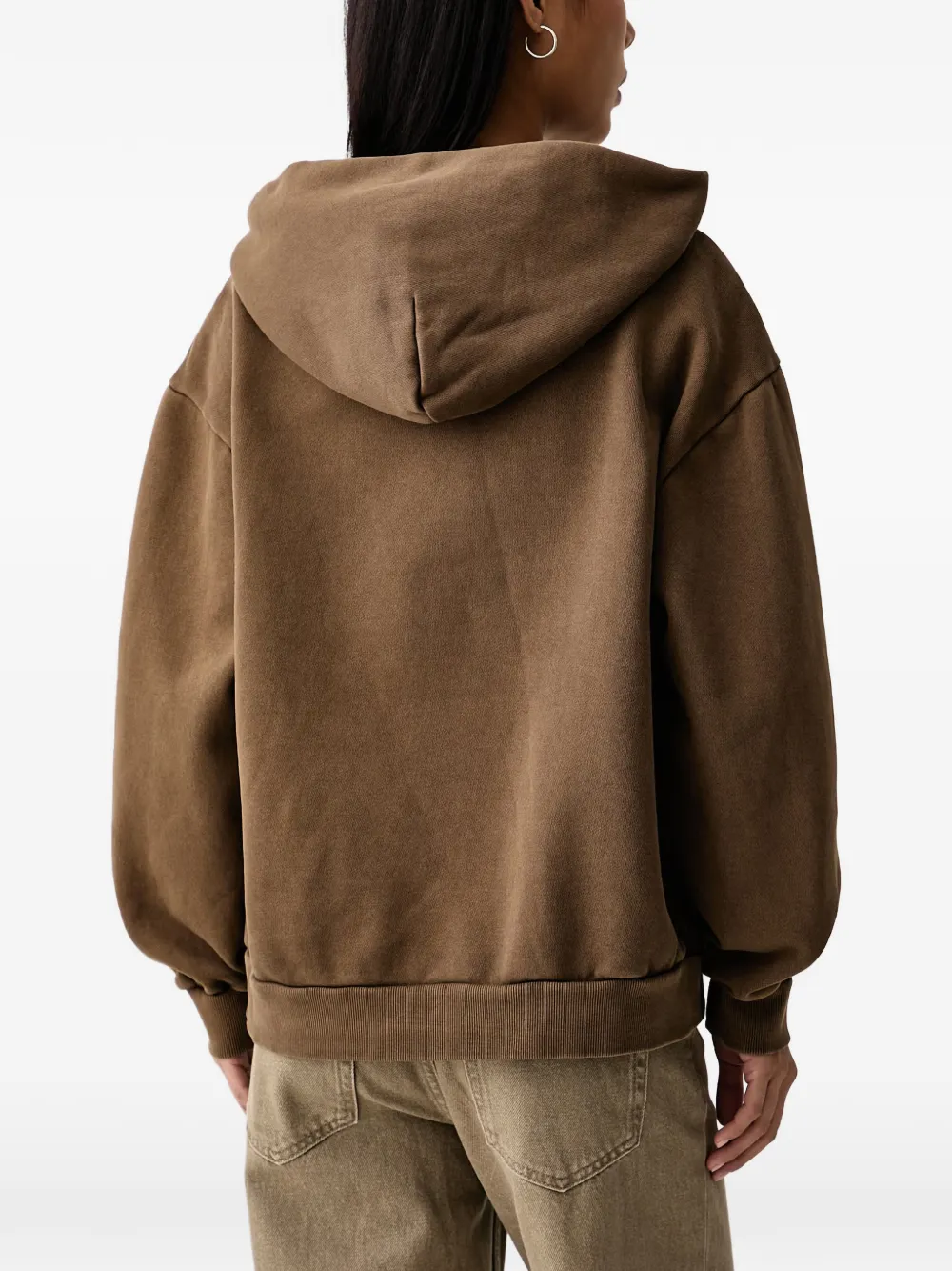 Vans Salton hoodie met geborduurd logo Bruin