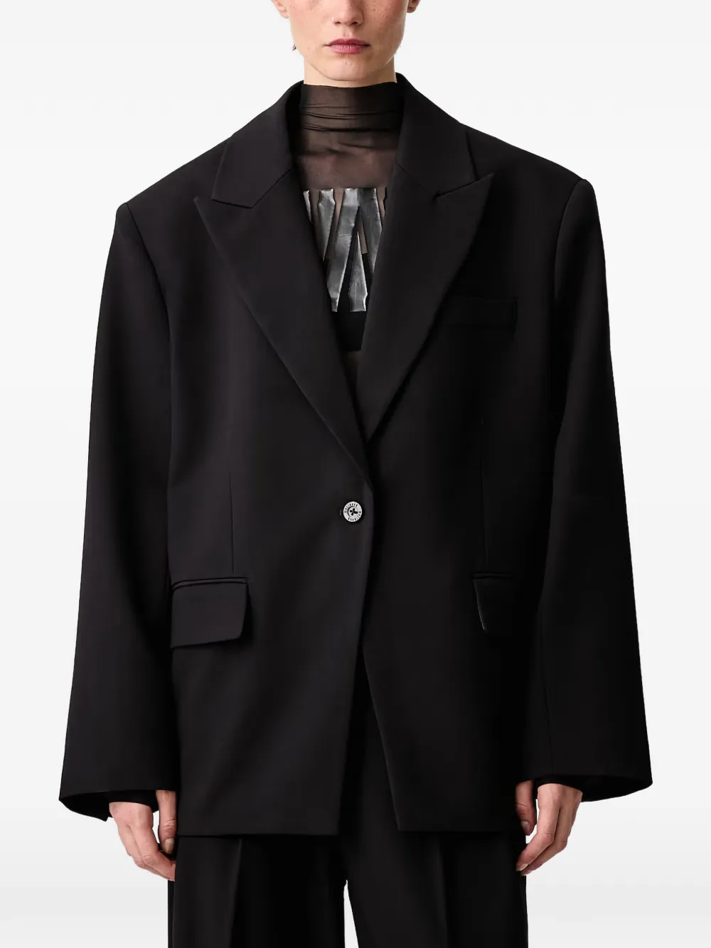 Wrstbhvr Madden V2 Single-breasted Blazer In Yellow