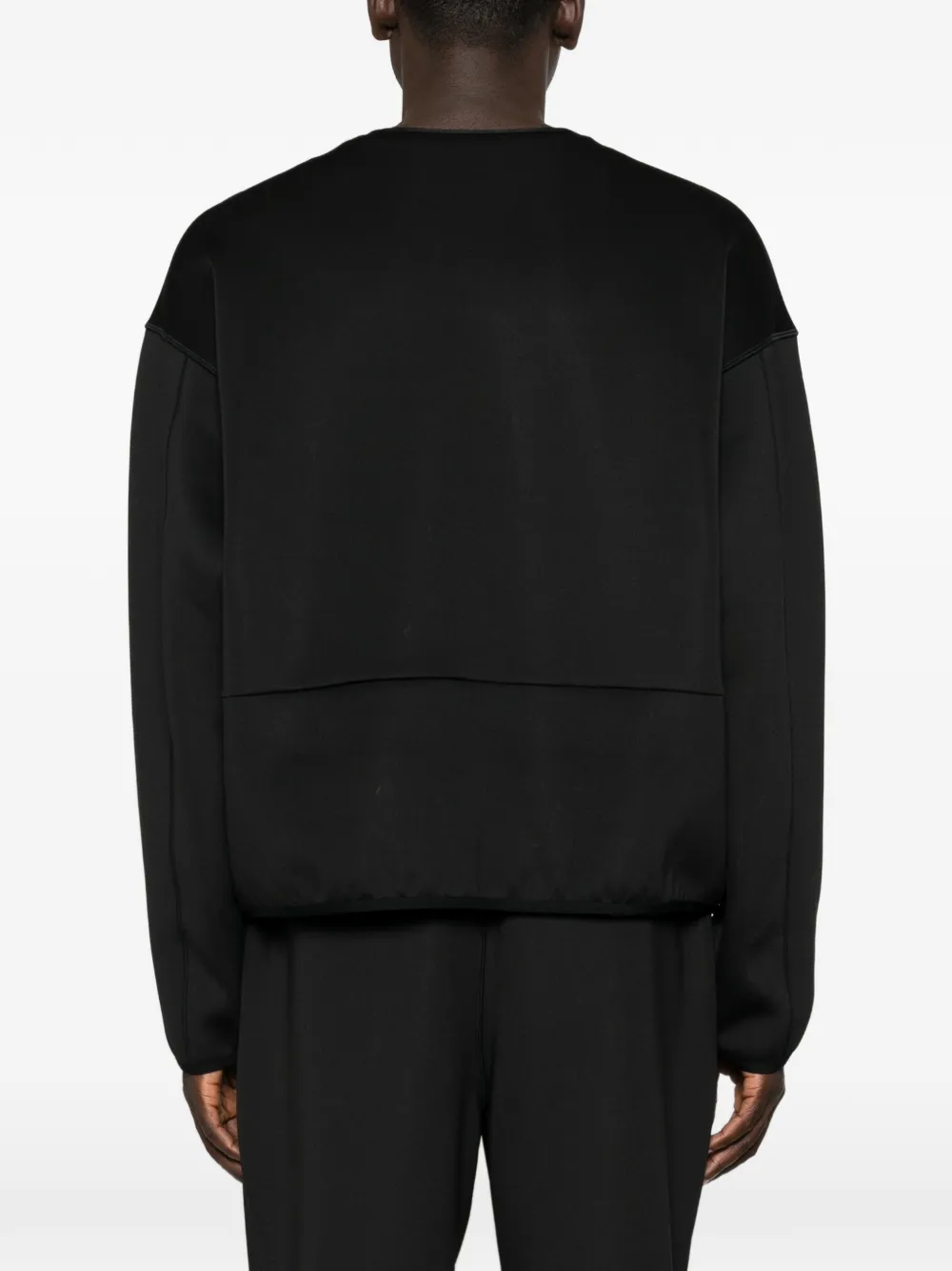 Calvin Klein Sweater met logoprint Zwart