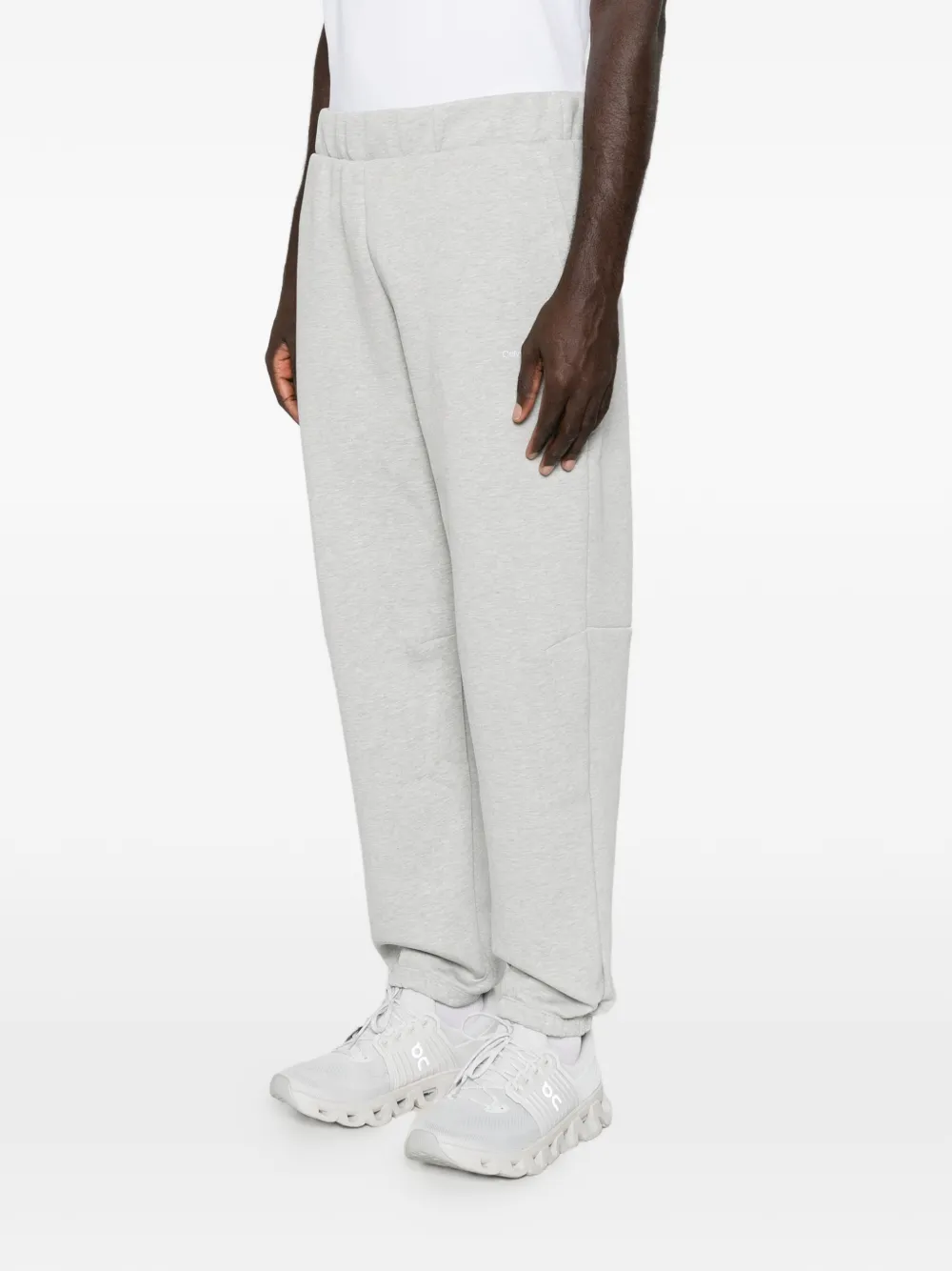 Calvin Klein Trainingsbroek met logoprint Grijs