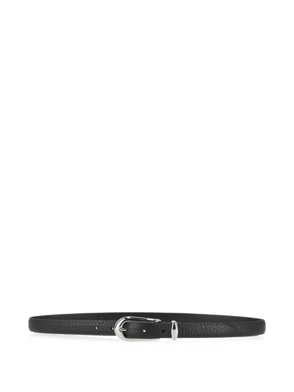 Orciani grained leather belt