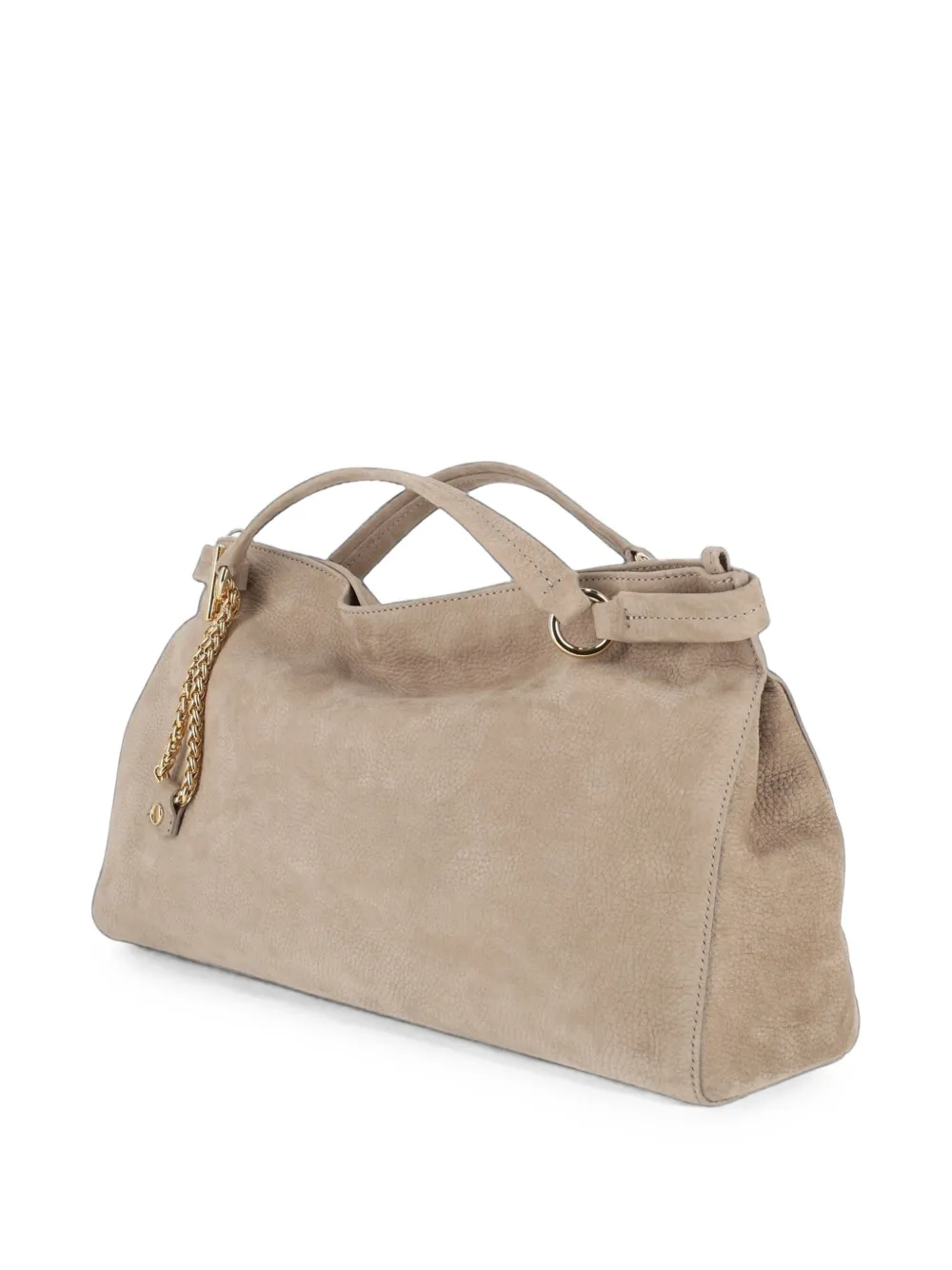 Orciani Medium Virgo Nabucco leren shopper Beige