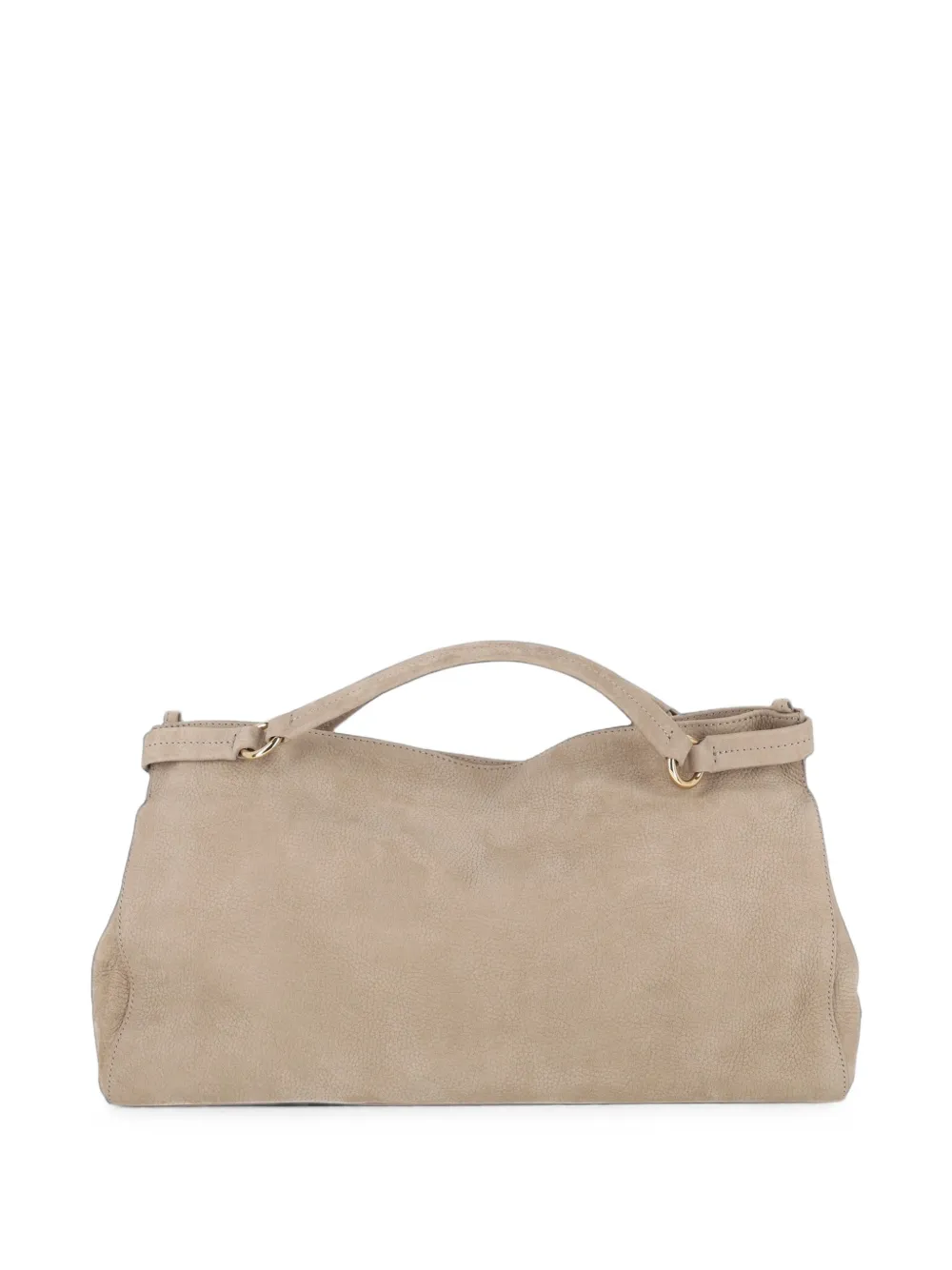 Orciani Medium Virgo Nabucco leren shopper Beige