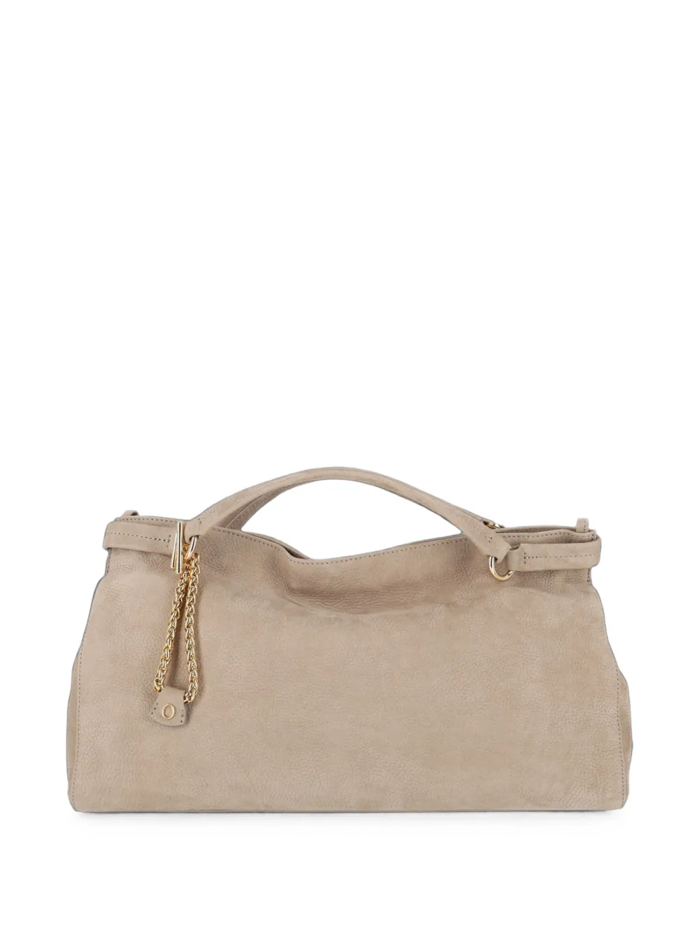 Orciani Medium Virgo Nabucco Leather Tote Bag In Neutrals