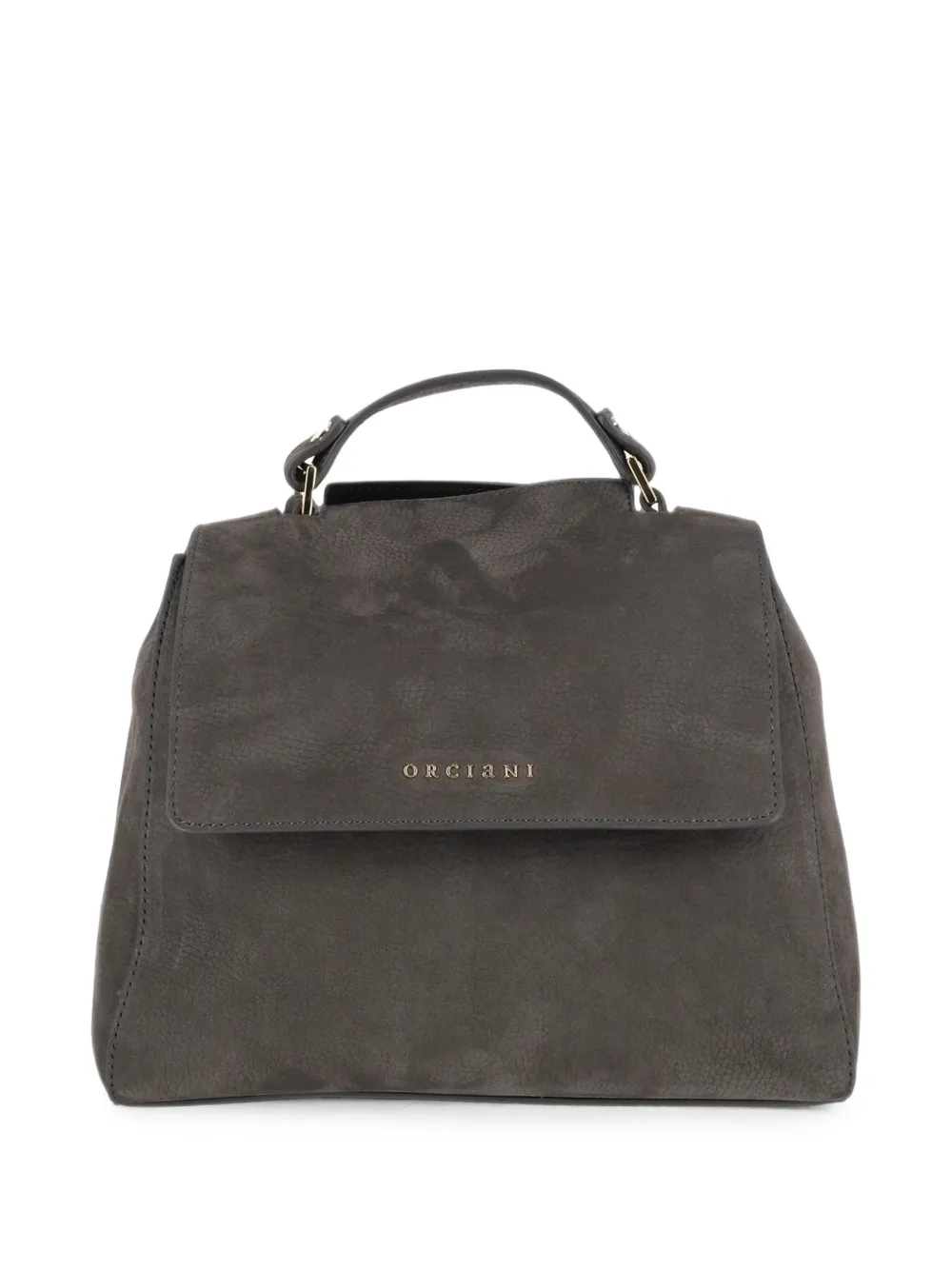 Orciani Small Sveva Nabucco Tote Bag In Grey
