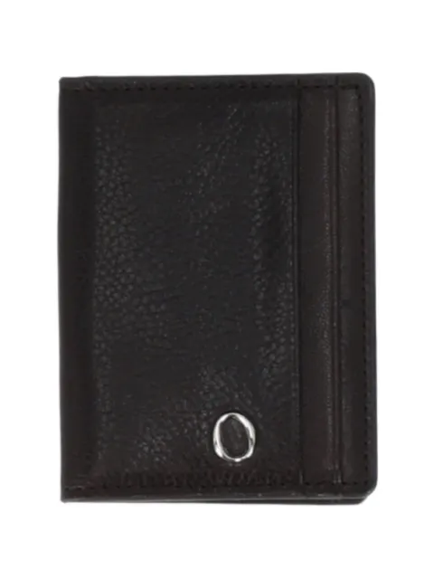 Orciani Lagoon leather cardholder