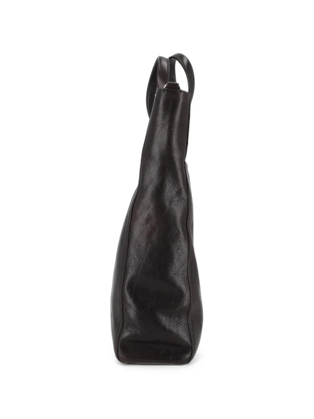 Orciani Work Lagoon leren shopper Bruin