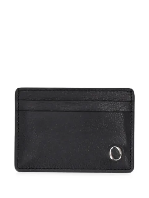 Orciani Lagoon leather cardholder