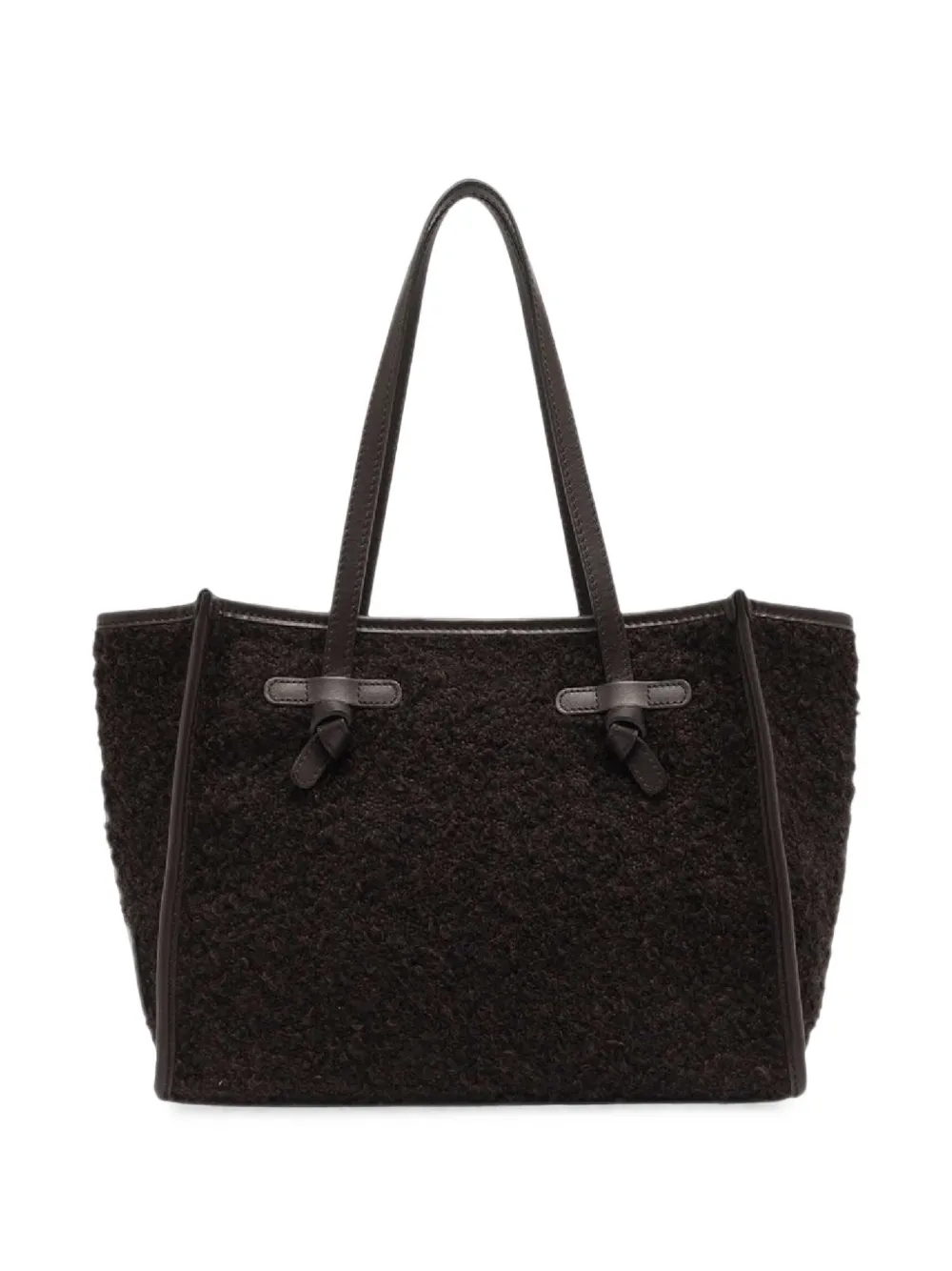 GIANNI CHIARINI medium Marcella leather-trim tote bag