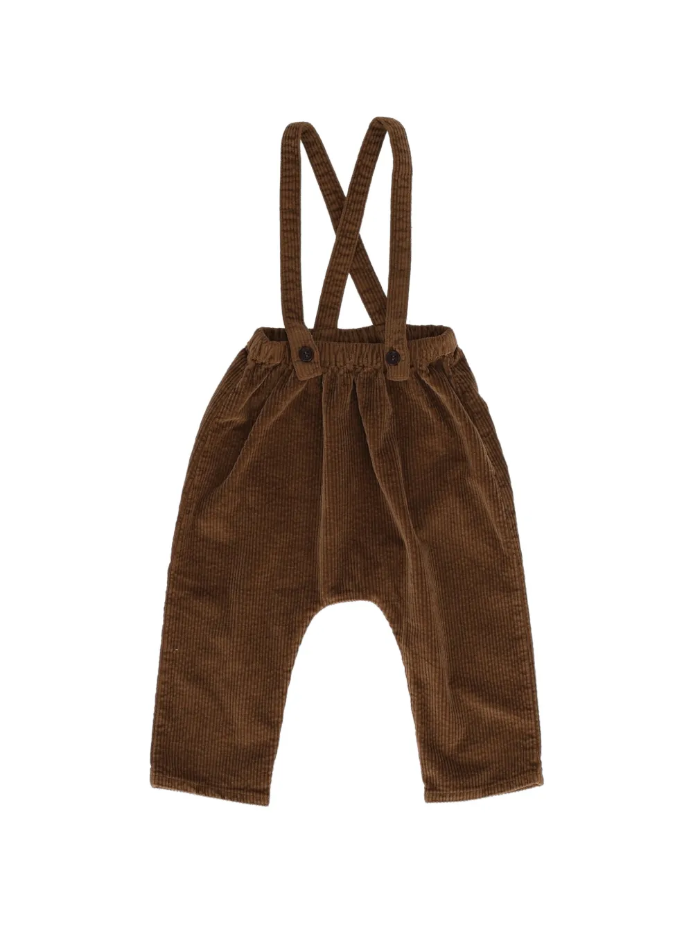 BABE & TESS Gherardo corduroy overalls - Marron BABE & TESS Gherardo corduroy overalls - Marron