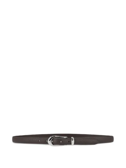 Orciani cinturón Soft de piel granulada