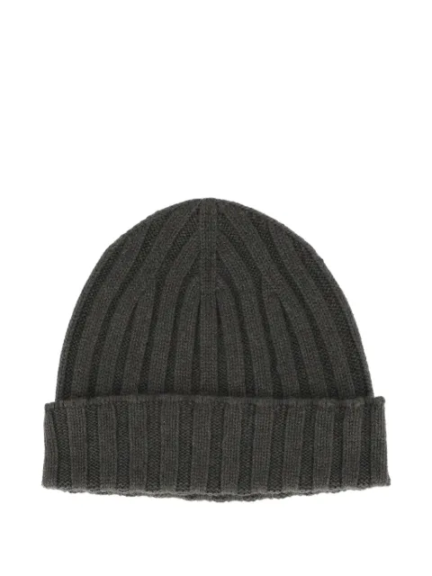 Filippo De Laurentiis ribbed-knit cashmere beanie hat