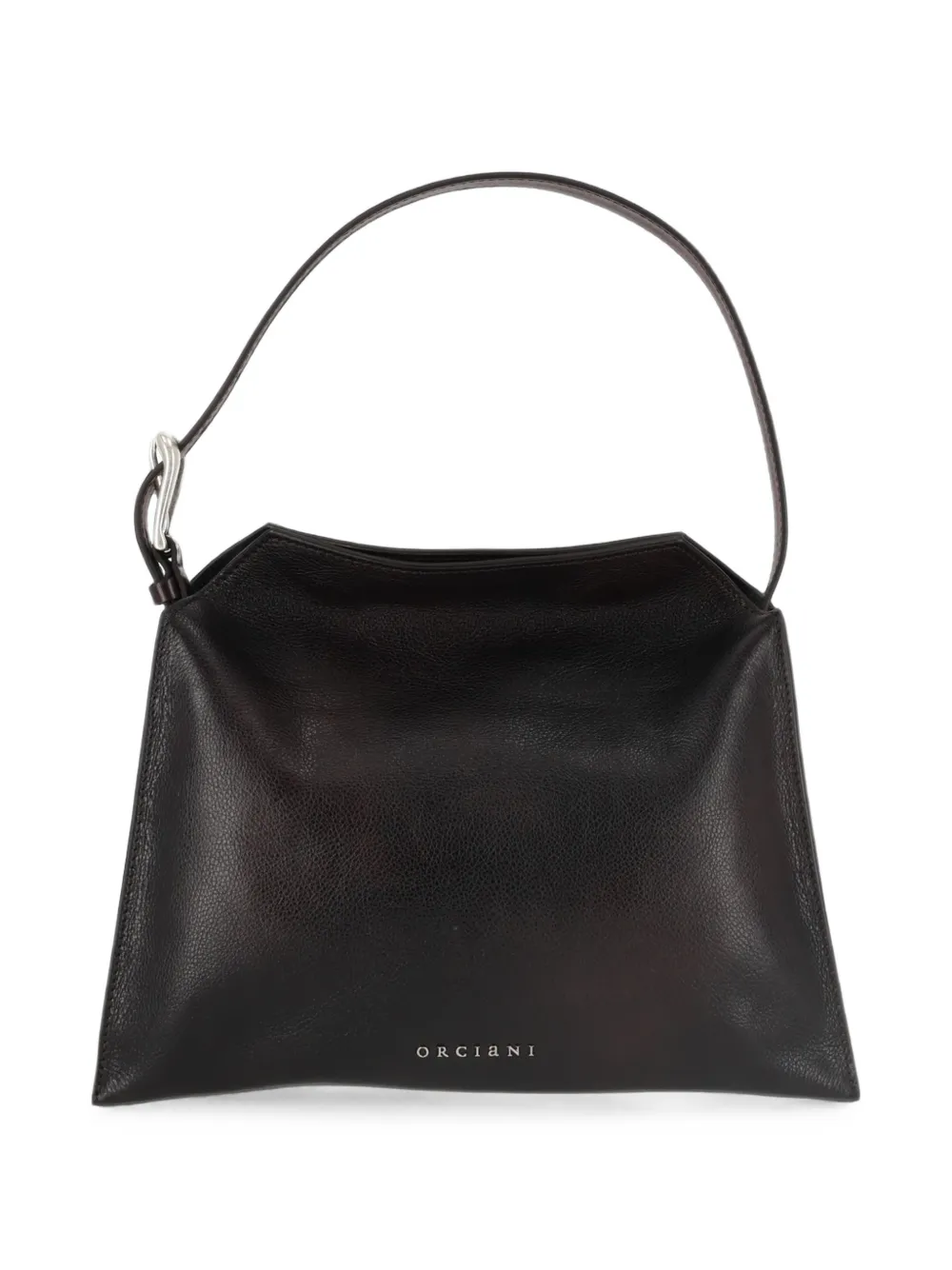 Orciani Small Trinity Lagoon leather shoulder bag - Nero
