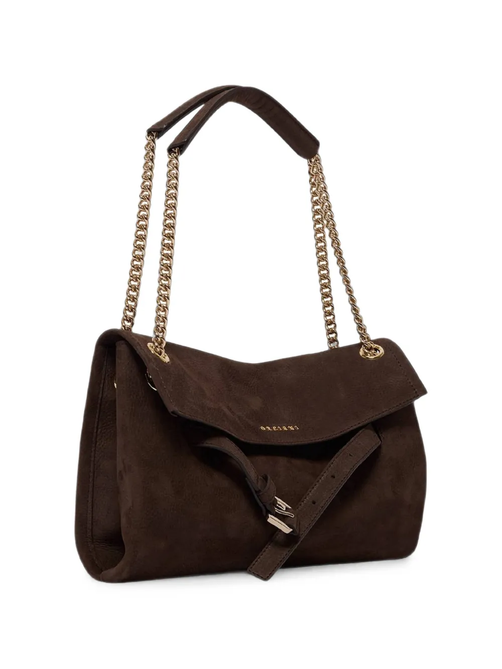 Orciani Kleine Venus Nabucco shopper met gesp-detail Bruin