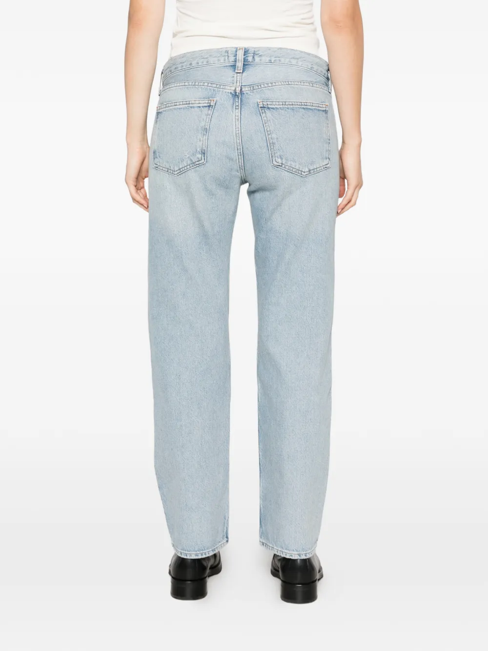 AGOLDE Straight jeans Blauw
