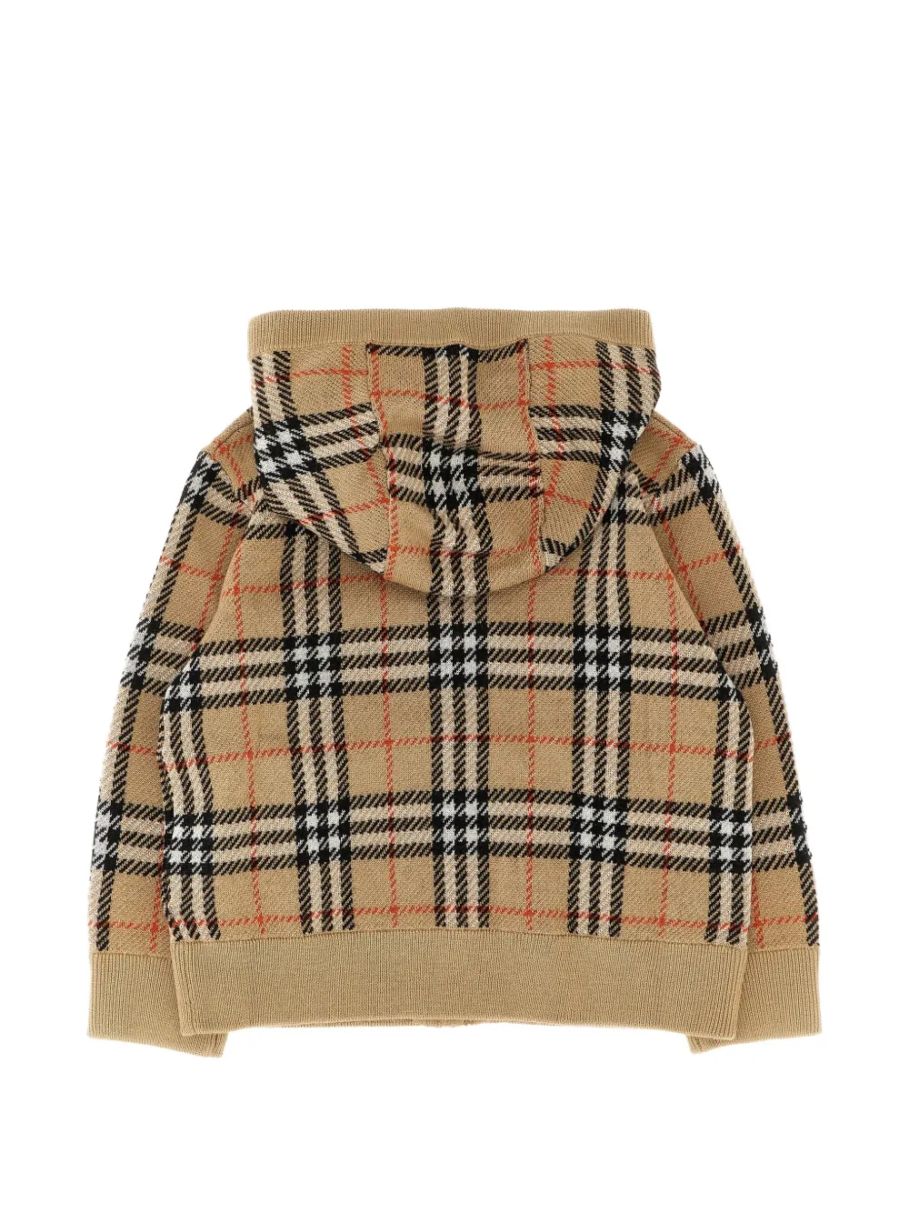 Burberry Kids hooded jacket Beige