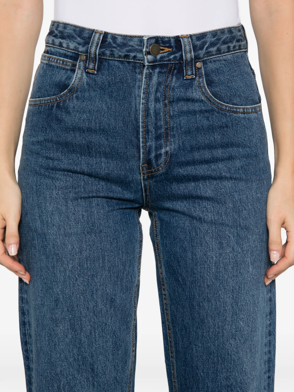ENTIRE STUDIOS Seth straight-leg jeans Blauw