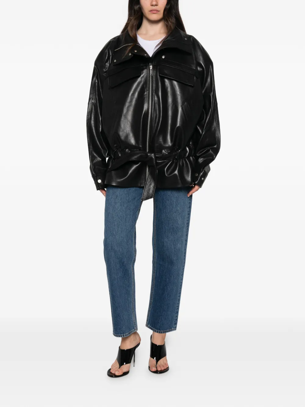 ENTIRE STUDIOS Seth straight-leg jeans Blauw