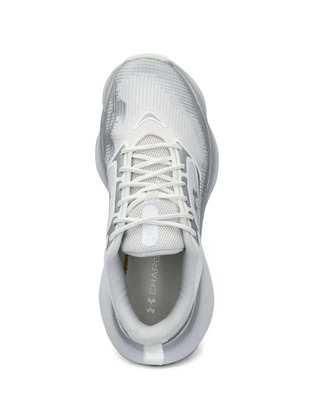 Under Armour mesh-panel chunky-sole sneakers Wit