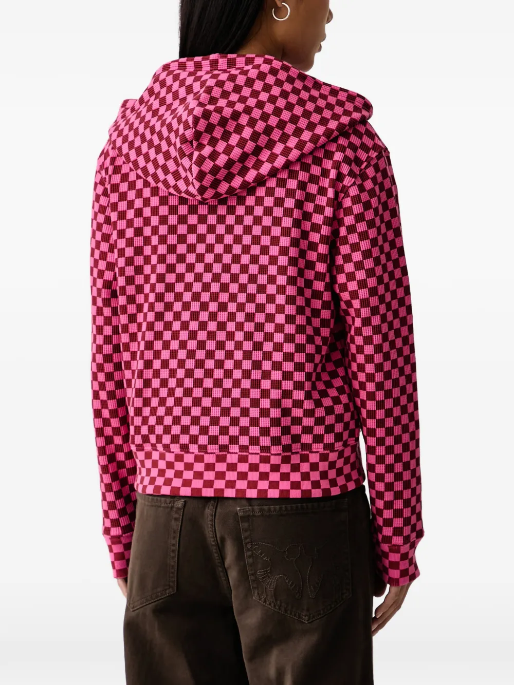 Vans Pierce Shrunken hoodie Roze