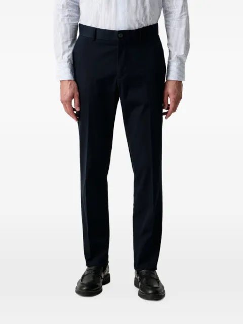Sisley pressed-crease tailored trousers