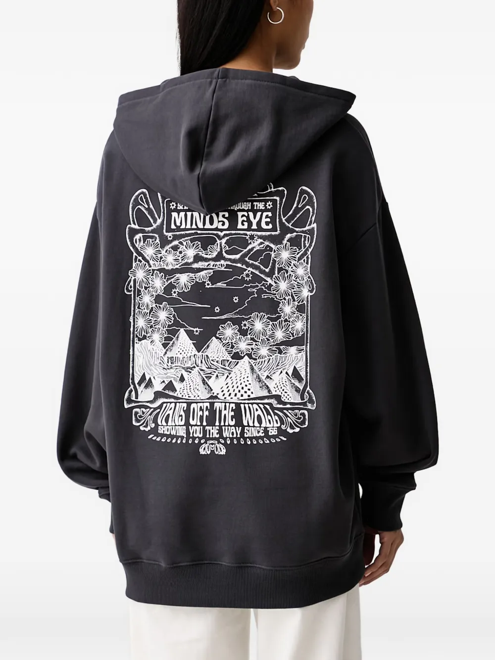 Vans Minds Eye OS hoodie Grijs