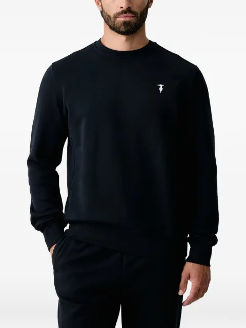 Trussardi logo-embroidered sweatshirt