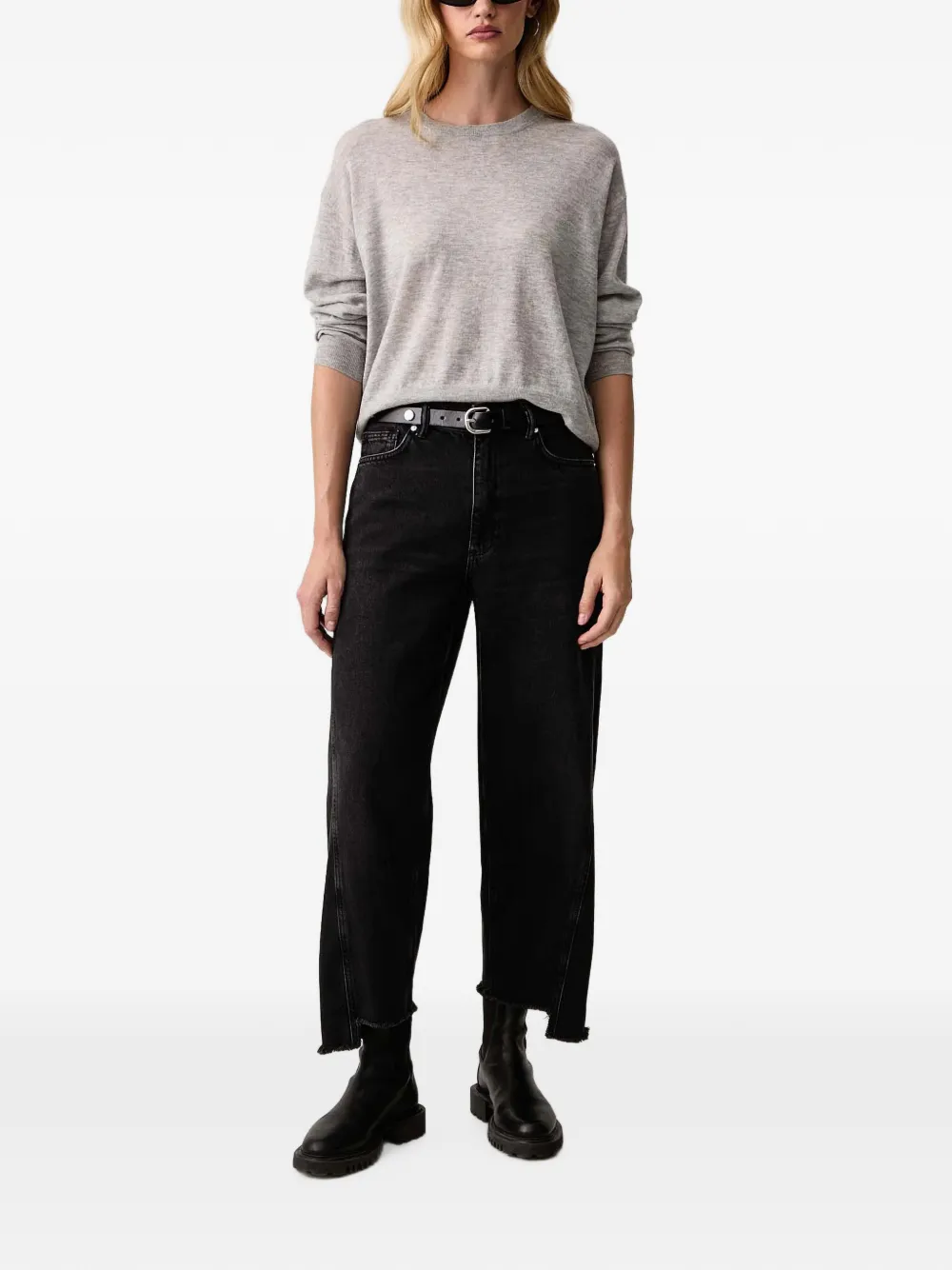 Zadig&Voltaire Swapy kasjmier trui Grijs
