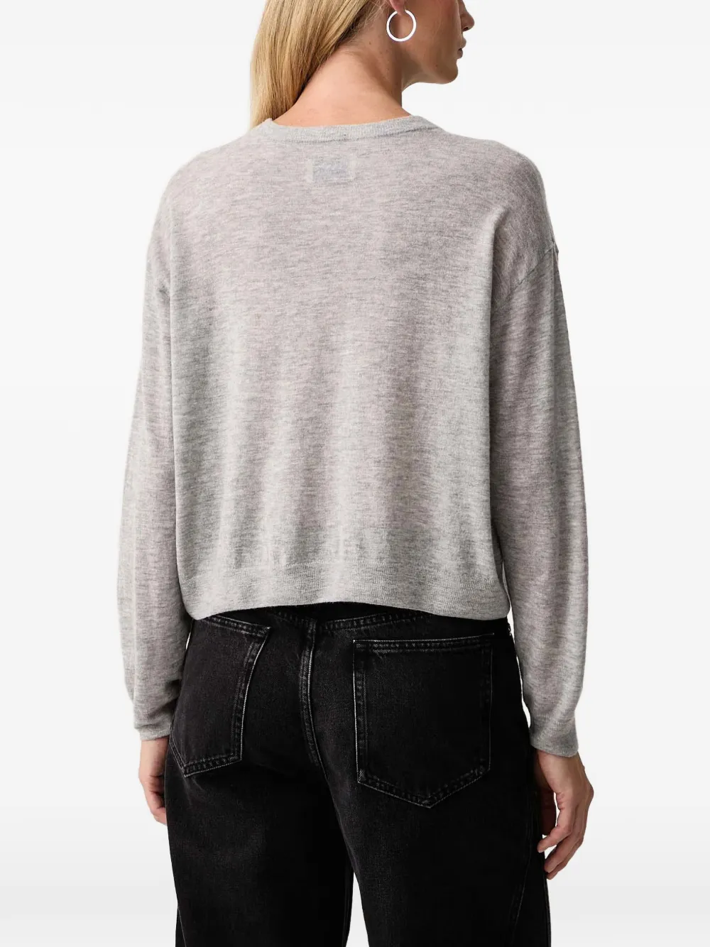 Zadig&Voltaire Swapy kasjmier trui Grijs