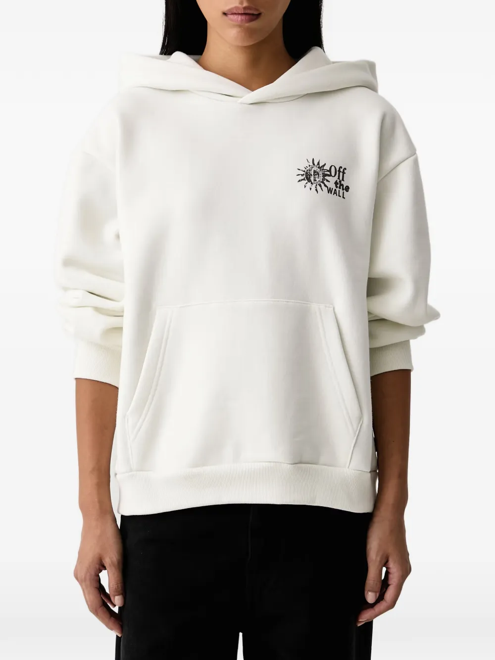 Vans Hoodie met print Wit