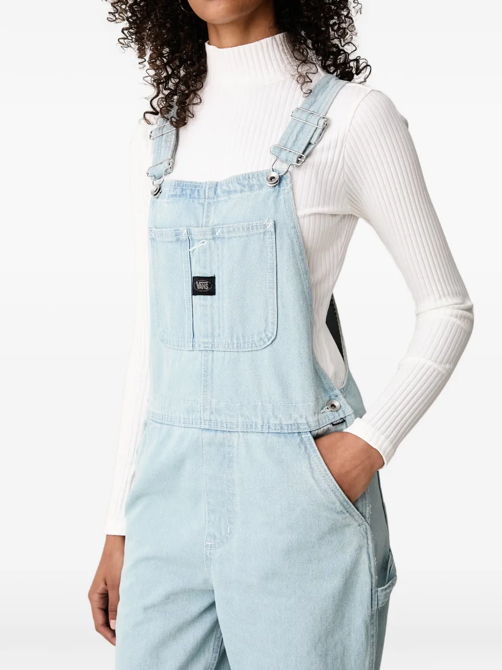 Vans Chore denim tuinbroek Blauw