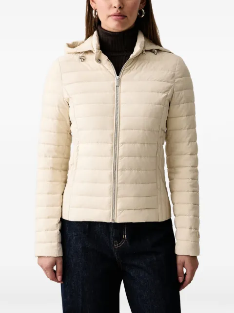 Trussardi quilted hooded jacket