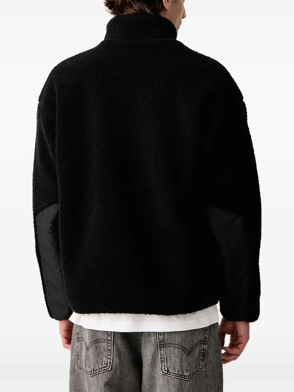 PUMA hybrid re:fibre relaxed jacket men Zwart
