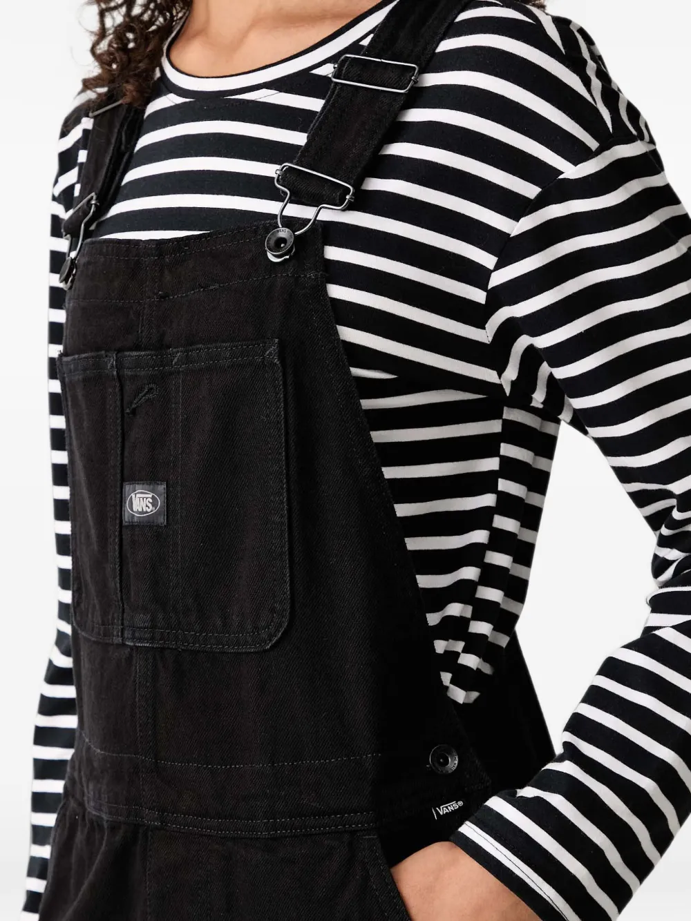 Vans Chore denim tuinbroek Zwart