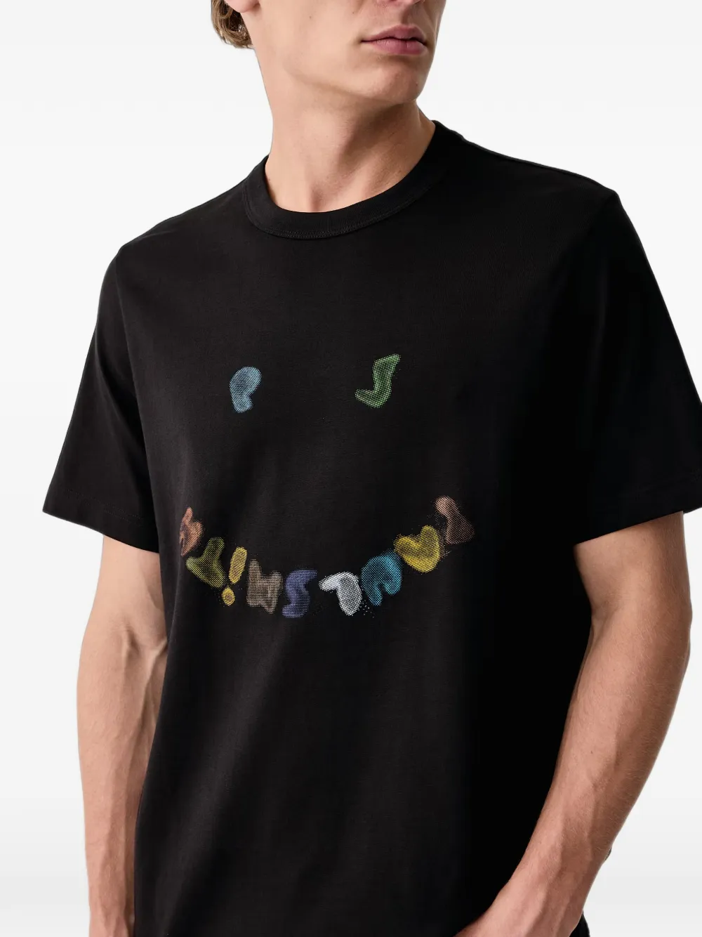 PS Paul Smith Katoenen T-shirt Zwart