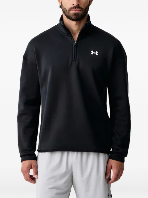 Under Armour logo-print quarter-zip sweatshirt