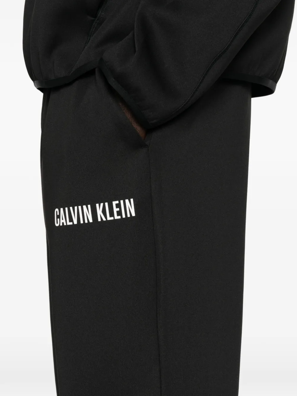 Calvin Klein Trainingsbroek met logoprint Zwart