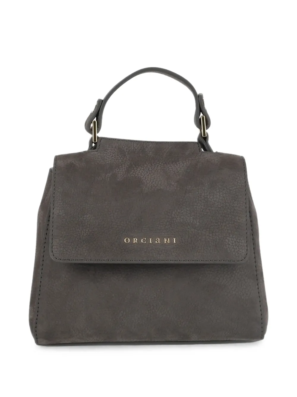 Orciani Sveva leather tote bag - Gris Orciani Sveva leather tote bag - Gris
