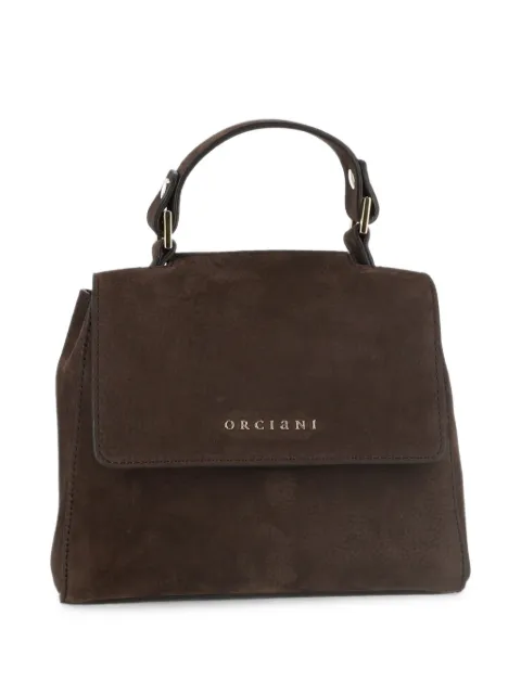 Orciani mini Sveva Nabucco leather tote bag