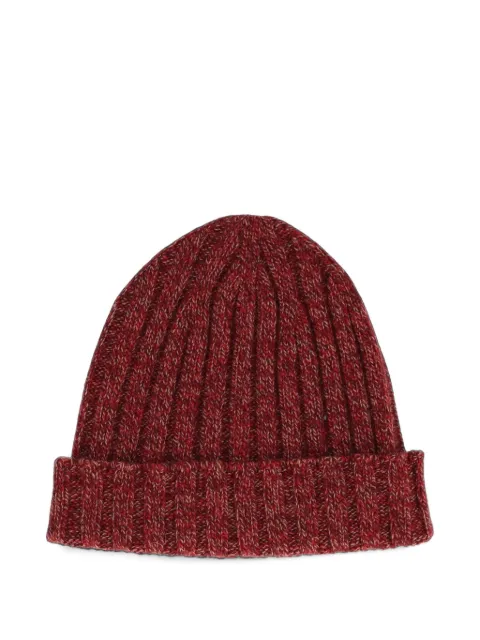 Filippo De Laurentiis ribbed-knit beanie hat