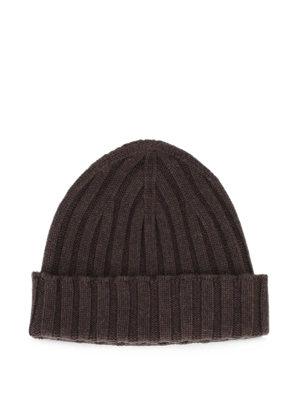 Filippo De Laurentiis ribbed-knit cashmere beanie hat