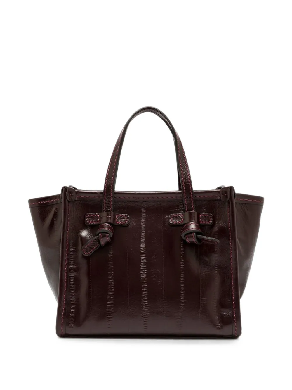 GIANNI CHIARINI Kleine Miss Marcella shopper met gespdetail Rood
