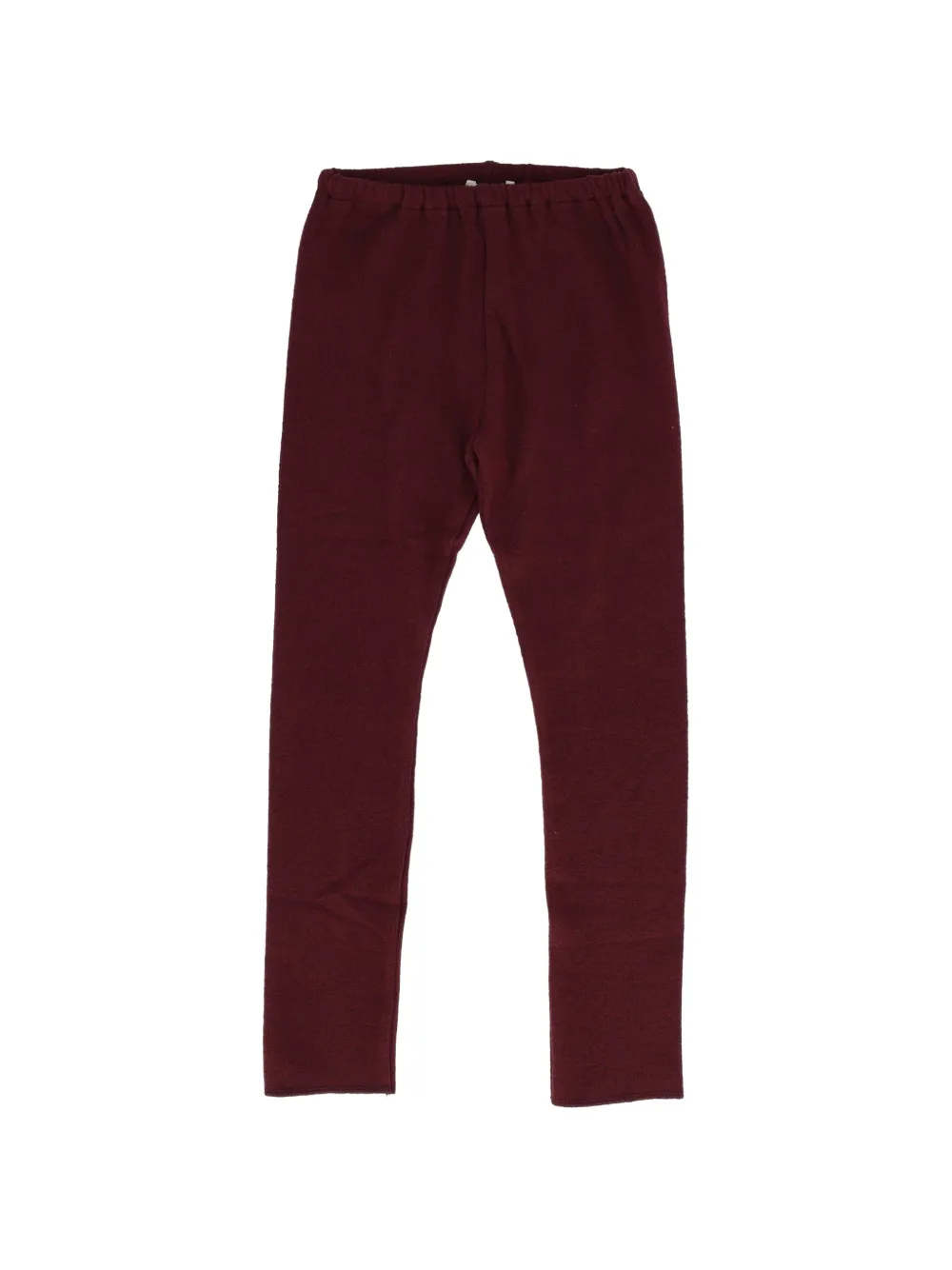BABE & TESS elasticated-waist leggings - Rosso