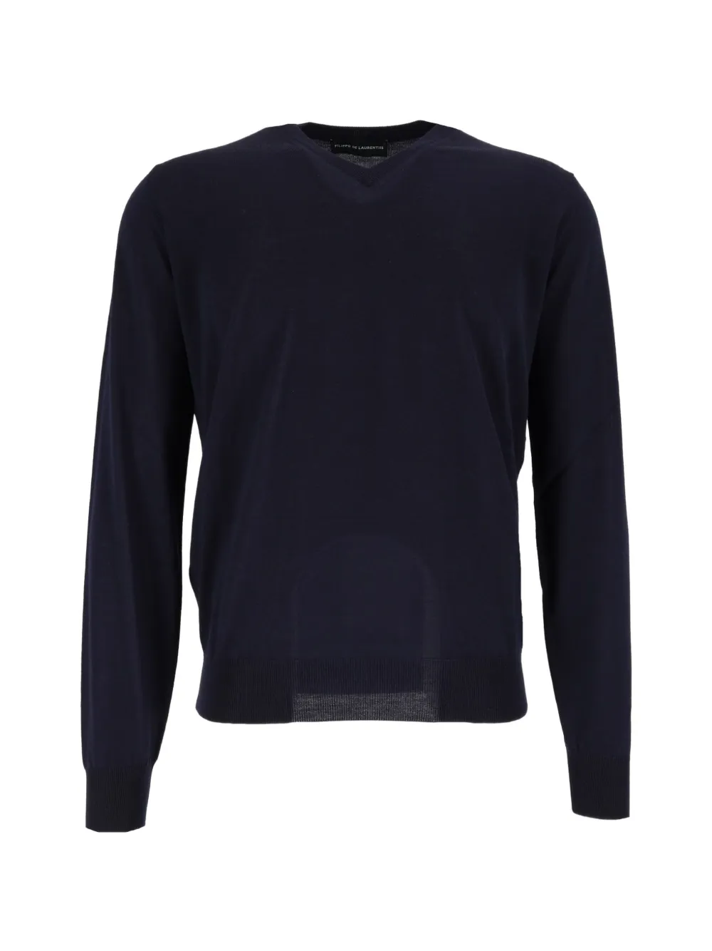 Filippo De Laurentiis V-neck wool sweater - Blau