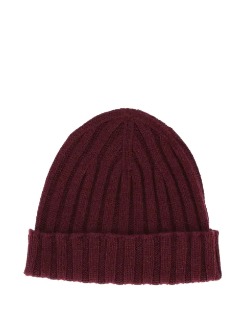 Filippo De Laurentiis ribbed-knit beanie hat