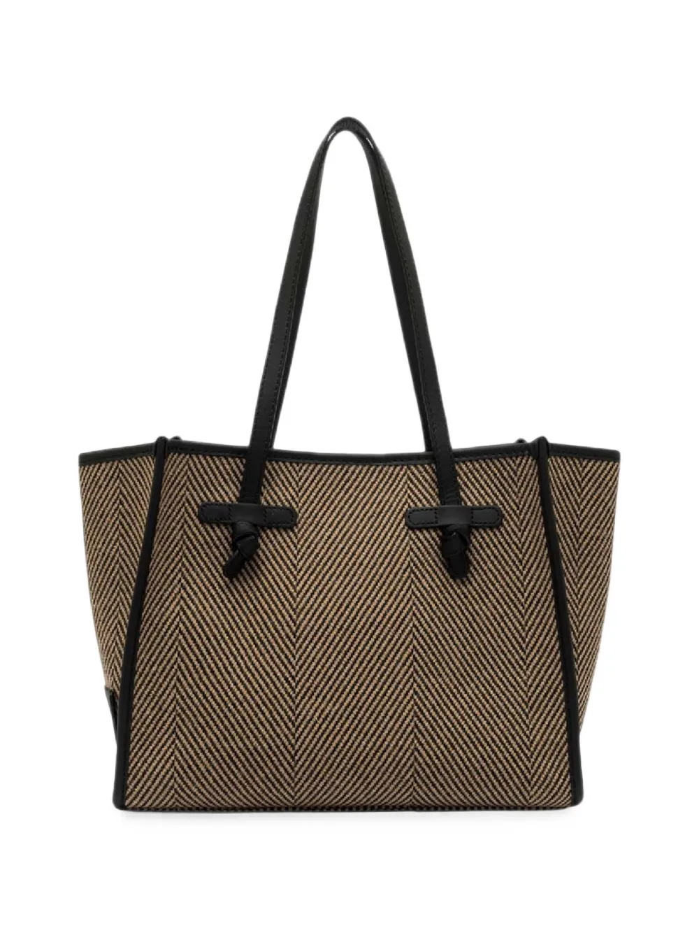 GIANNI CHIARINI medium Marcella herringbone shoulder bag