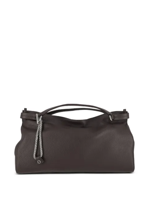 Orciani sac à main Midi Virgo Soft en cuir grainé